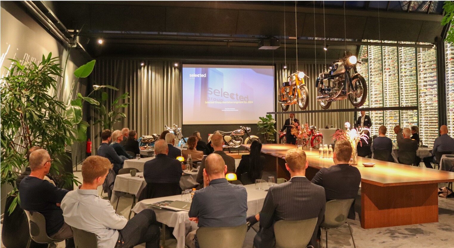 Første kvartalsarrangementer for Selected Groups investorer