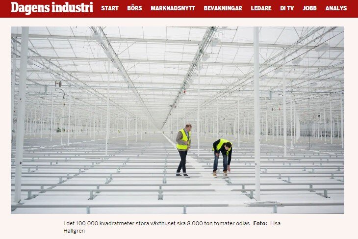 Selected RegEnergy fremhævet i Dagens Industri